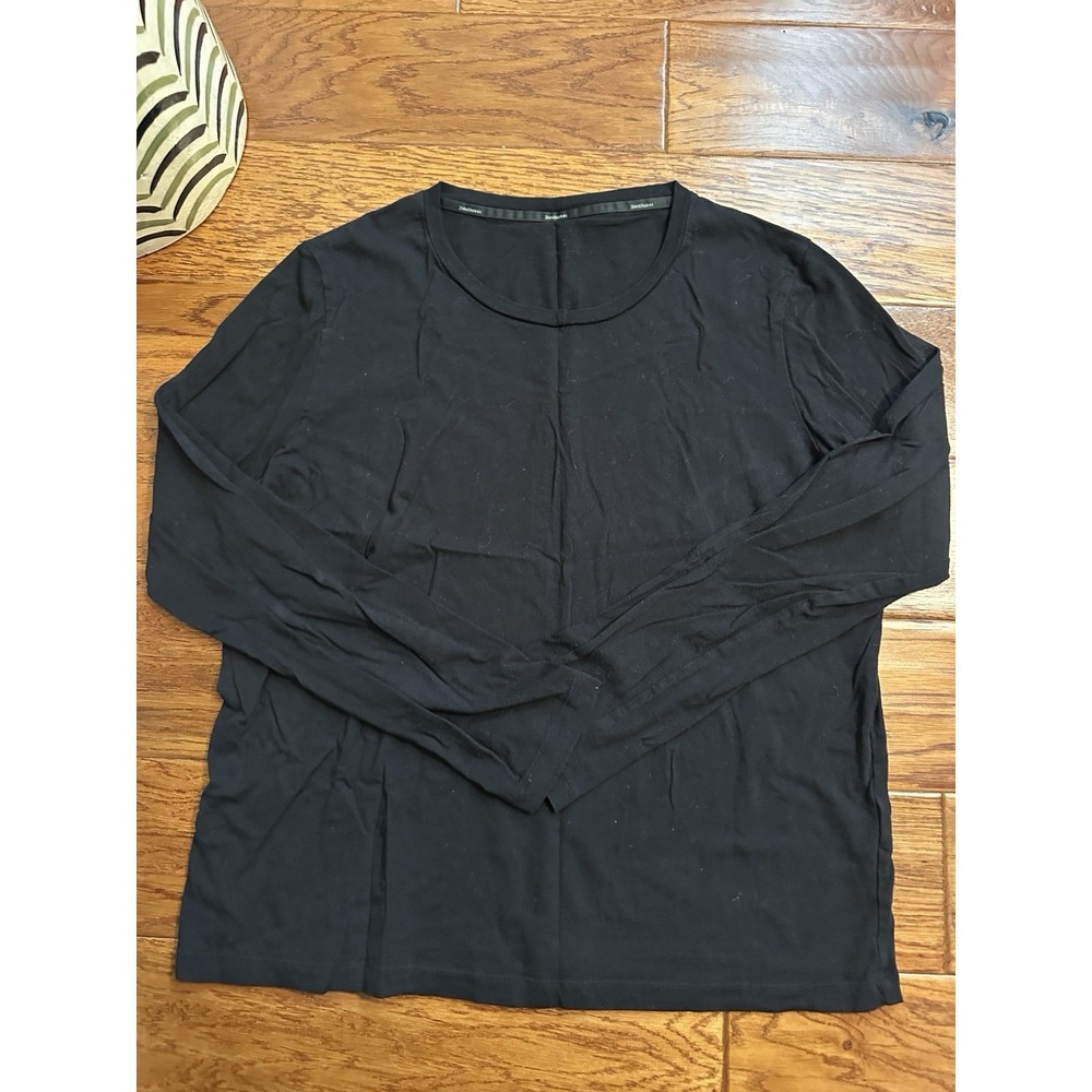 Zimmermann Women Black Basic Layering Long Sleeve T Shirt Size 3